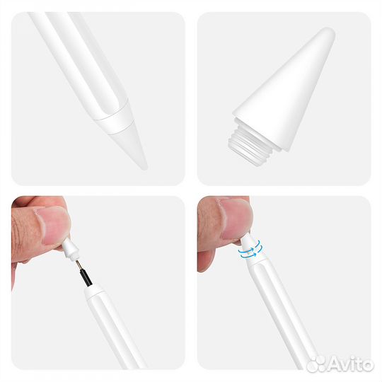 Стилус для Apple iPad (высокая совместимость)