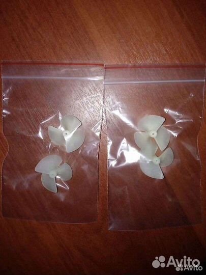 Новые винты трехлопастные на кораблик 36 мм (пара)