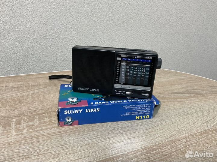 Радиоприемник портативный sunny japan H110
