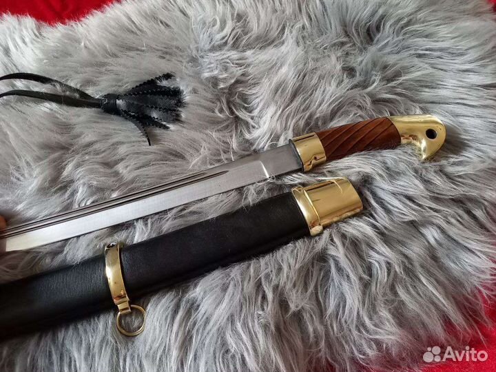 Шашка казачья силовая рубка 2 кровостока