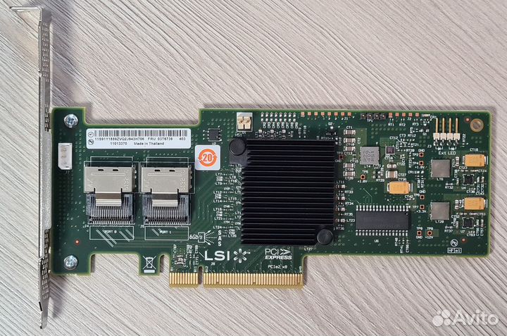 Контроллер H200 SAS9240 SAS3042E raid HBA SAS/sata
