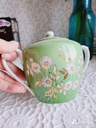 Старинная сахарница Песочное