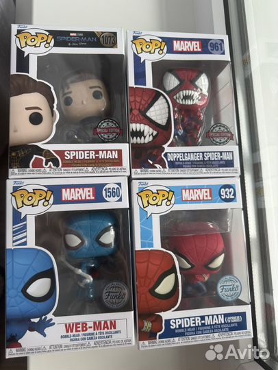 Оригинальные игрушки Funko pop Marvel