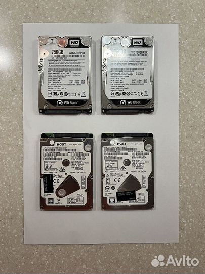 Жесткий диск для ноутбука(500,750gb)