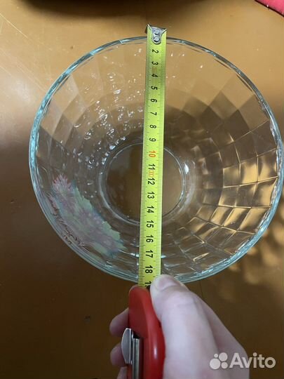 Кувшин стеклянный с крышкой 2 л, фруктовница