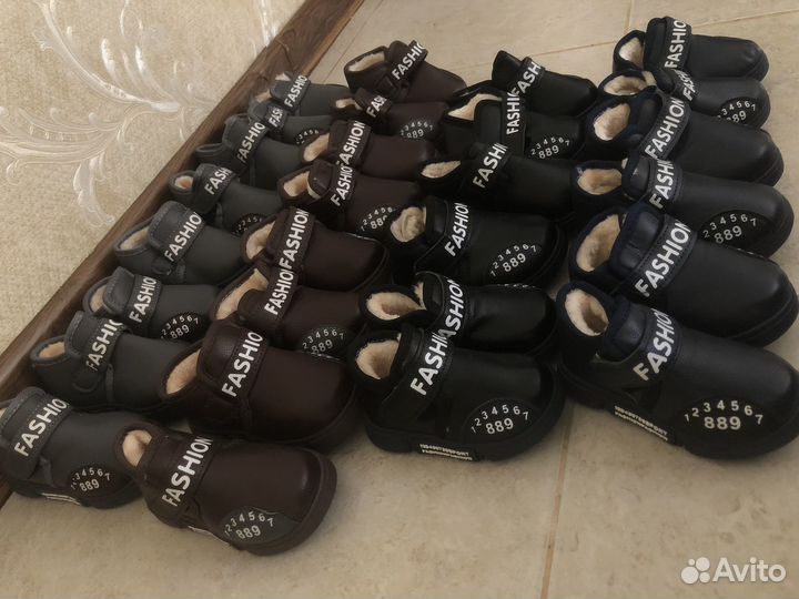 Ботинки зимние детские