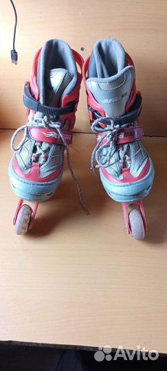 Роликовые коньки детские раздвижные