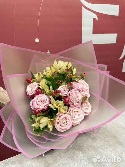 Цветы букеты 60 см