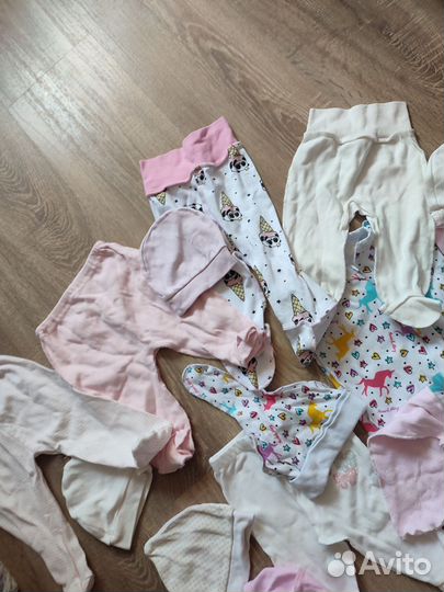 Абсолютно новые вещи для девочки 52-56 17 шт