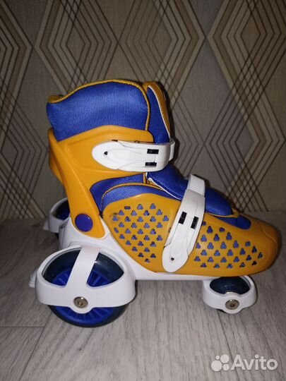Роликовые коньки детские раздвижные от 2 лет