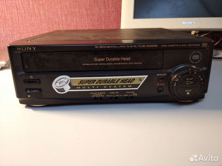 Видеомагнитофон sony SLV-XA130