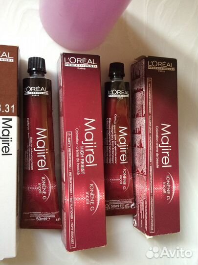 Loreal Majirel, Wella Color Touch Koleston Perfect