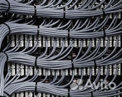 Монтаж скс, волс, WI-FI, видео наблюдение