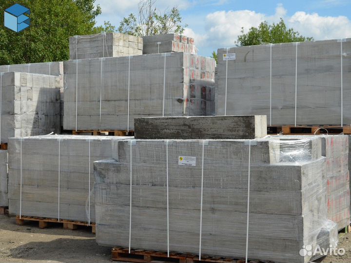 Полистиролбетонные мегаблоки. Доставка
