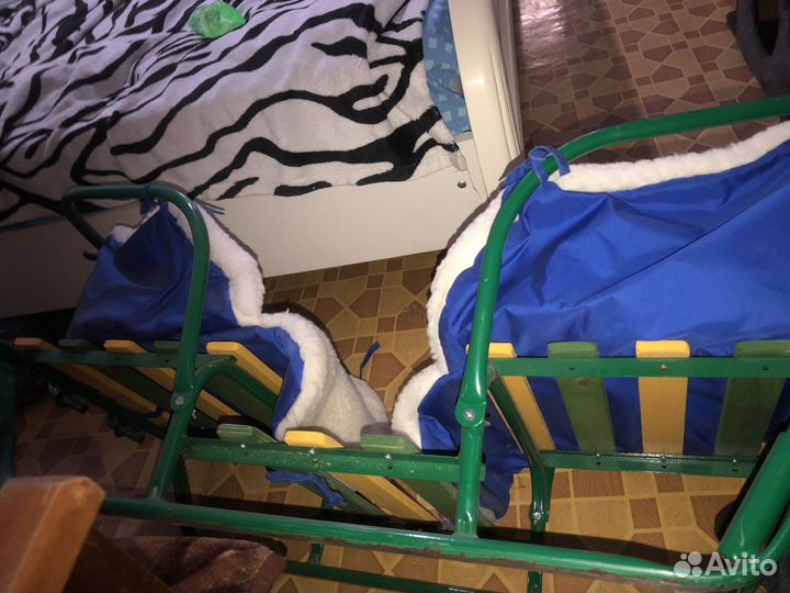 Санки для двоих/двойни