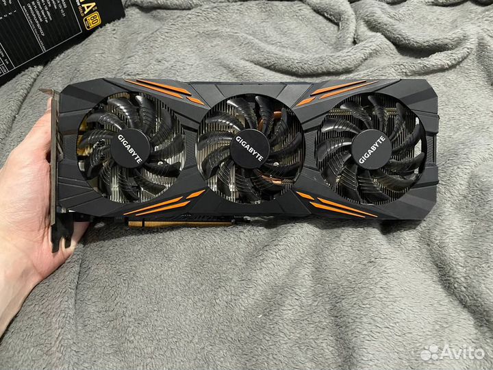 Видеокарта GTX 1070 Gigabyte G1 Gaming 8GB