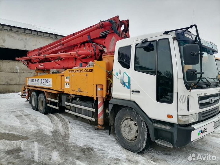 Автобетононасос Daewoo Novus, 2013