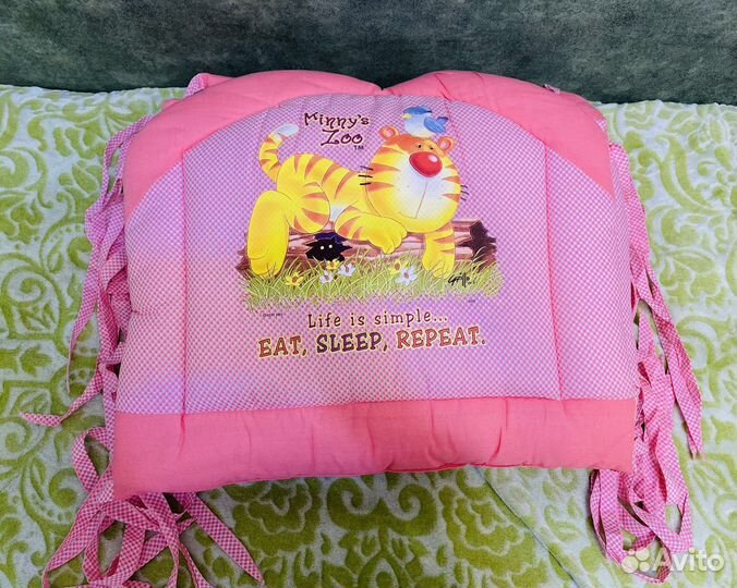 Бортики в кроватку новые