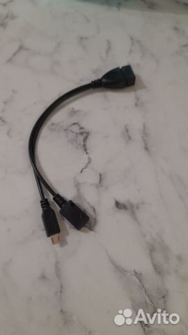 Кабель micro USB OTG