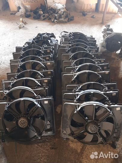 Вентилятор радиатора мерседес W202