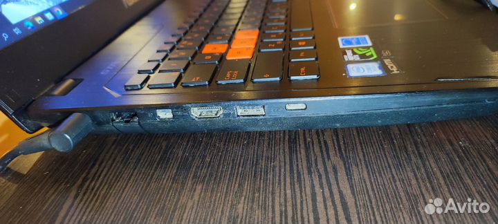 Игрвой ноутбук б/у asus rog gl502 vs
