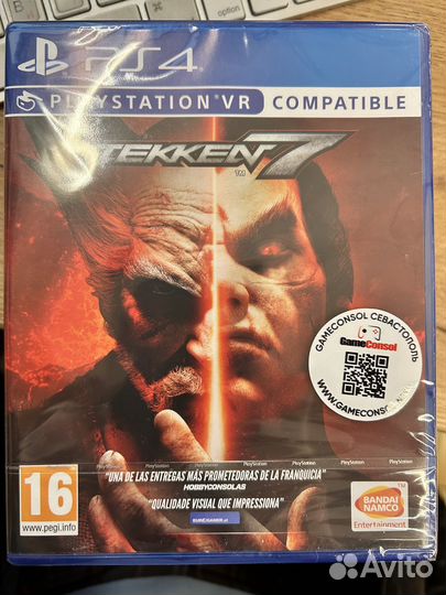 Tekken 7 диск для PS4 новый