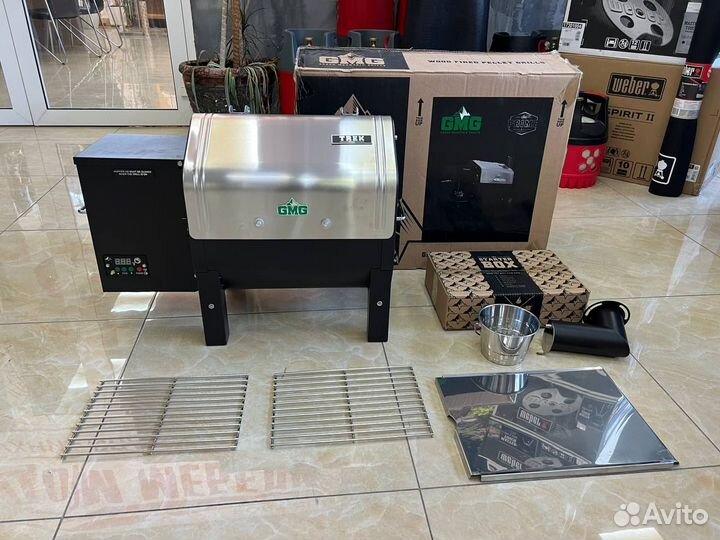 Пеллетный гриль GMG Trek