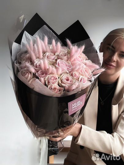 Розы букет роз 25 роз