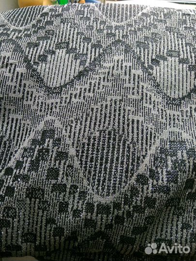 Ткань трикотин с люрексом СССР