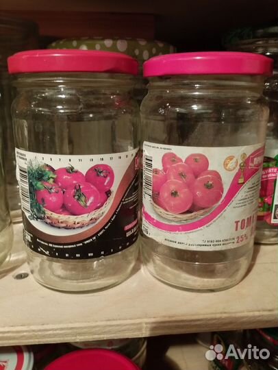 Банки с винтовой крышкой