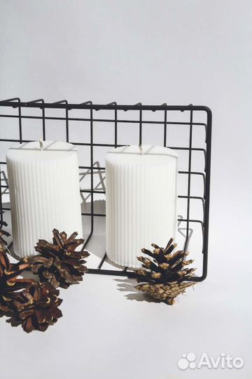 Соевые свечи ручной работы