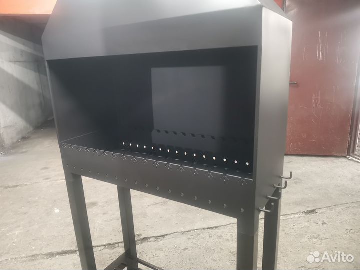 Мангал с вытяжкой