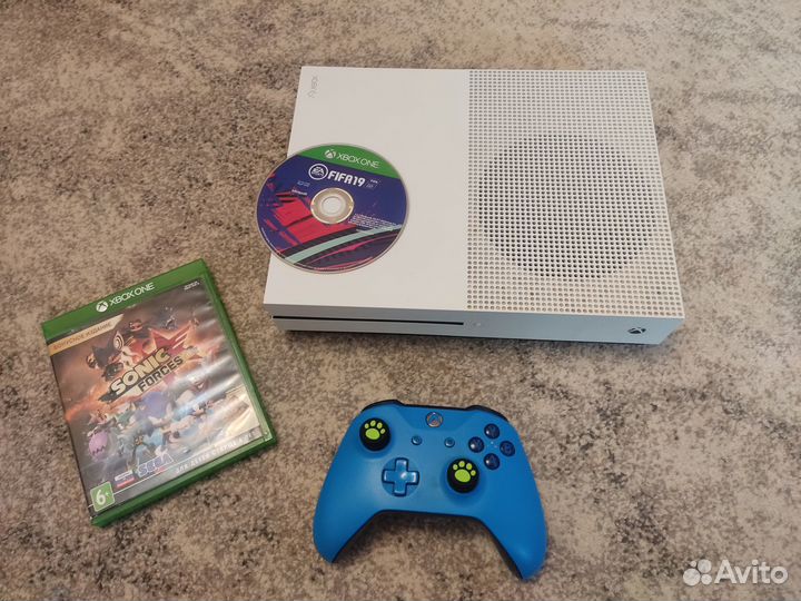 Xbox One Slim 1Tb+Sonic,FIFA 19