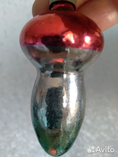 Елочные игрушки СССР стекло