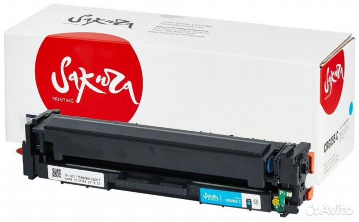 Картридж Sakura sacrg055C 1435706