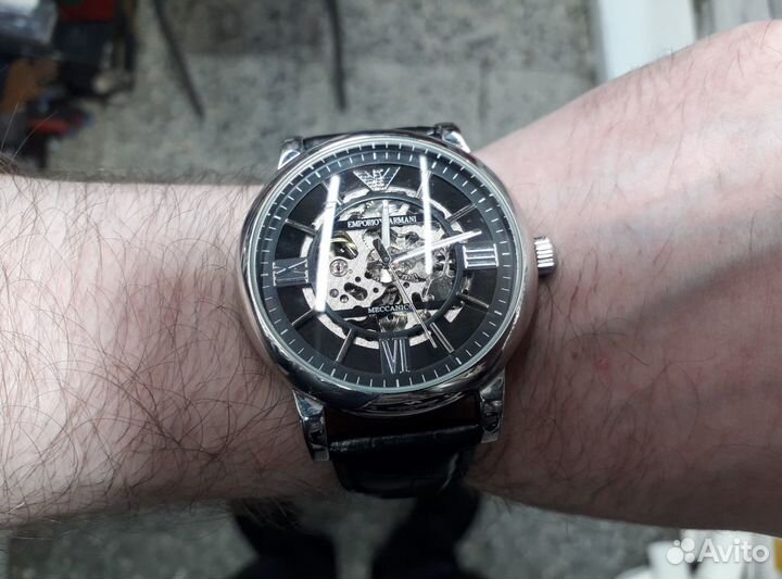 Часы мужские emporio armani механические Skеlеtоn