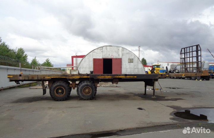 Полуприцеп лесовоз (сортиментовоз) ЧМЗАП 9906, 2000