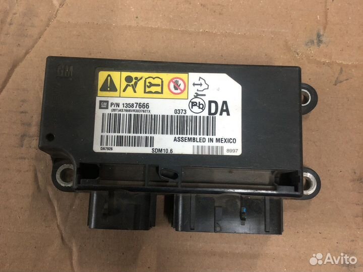 Chevrolet cobalt блок airbag SRS