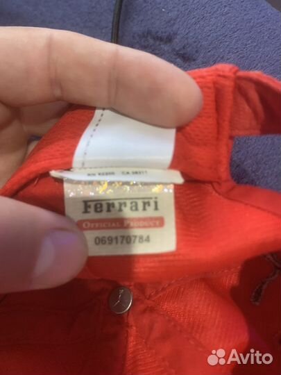 Бейсболка Puma ferrari