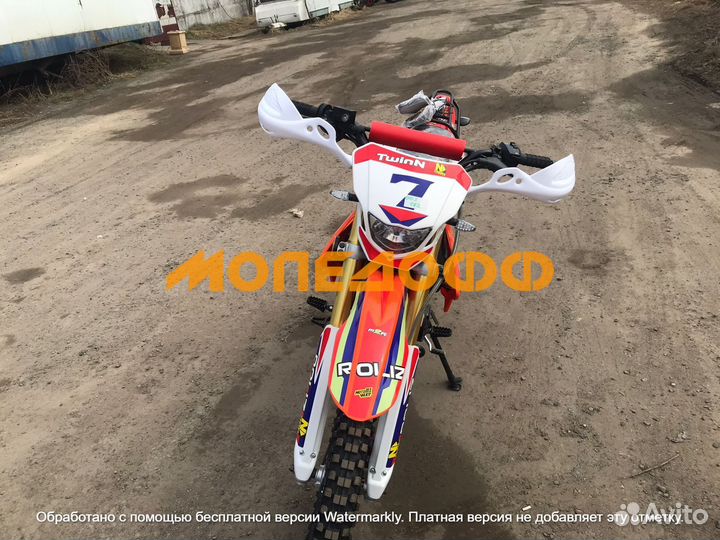 Мотоцикл sport птс 172 FMM Zongshen Blue + шлем