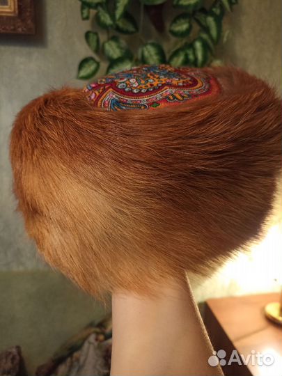 Женская меховая шапка новая