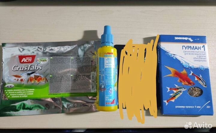 Разные товары для аквариума