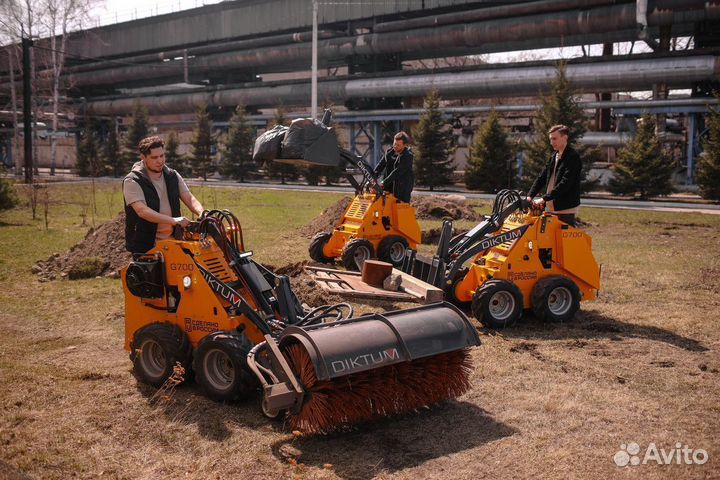 Мини-погрузчик Diktum G700, 2024