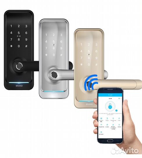 Электронный кодовый smart-замок для шкафчика Ozloc