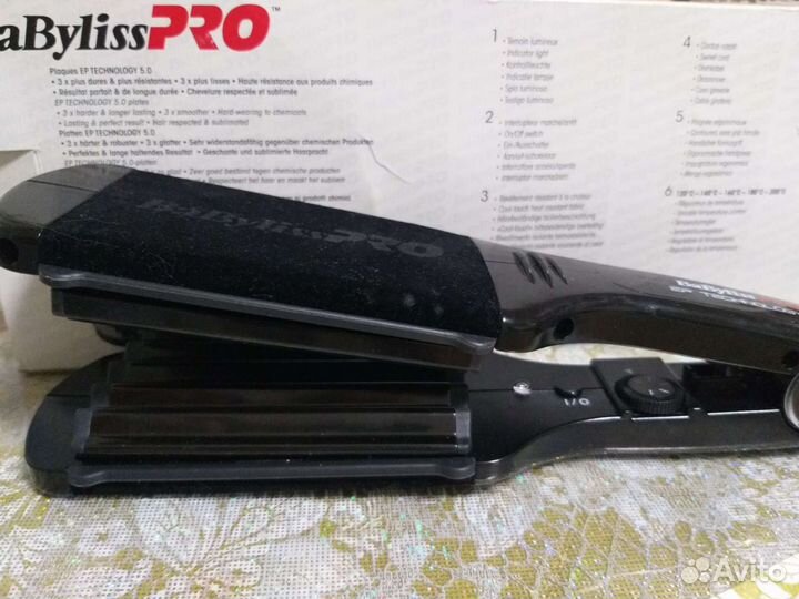 Щепцы для гофрирования волос