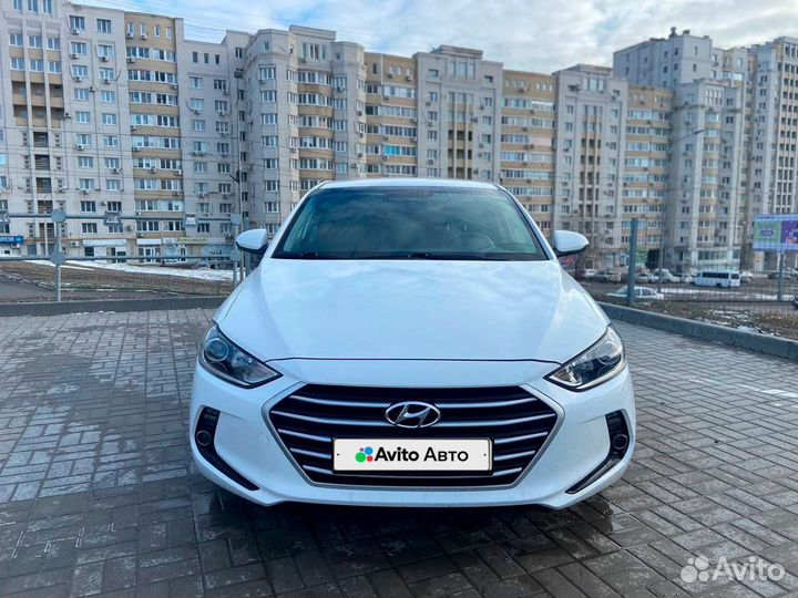 Hyundai Elantra 1.6 AT, 2017, 75 458 км