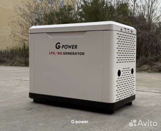 Газовый генератор 9 kW G-powerSL9000SE3 с постоянн