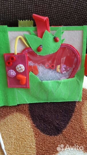 Книга из фетра для малышей