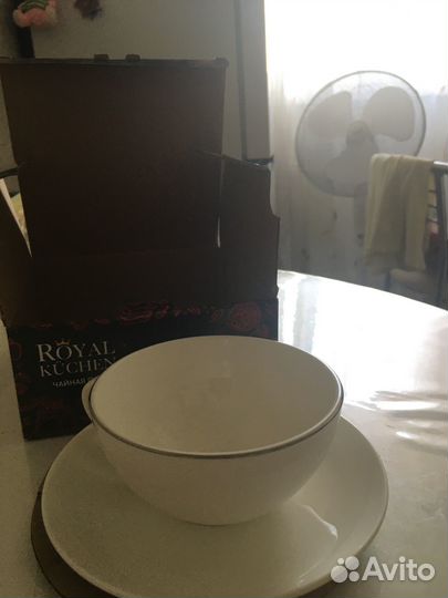 Чайная пара фарфор