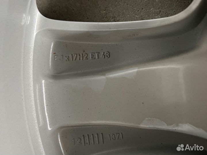 Колесо в сборе с диском mercedes A2214010302